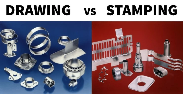 ​Deep drawing vs Metal stamping