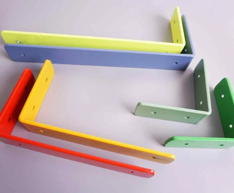 Different Colors Options For Our Metal Shelf Bracket